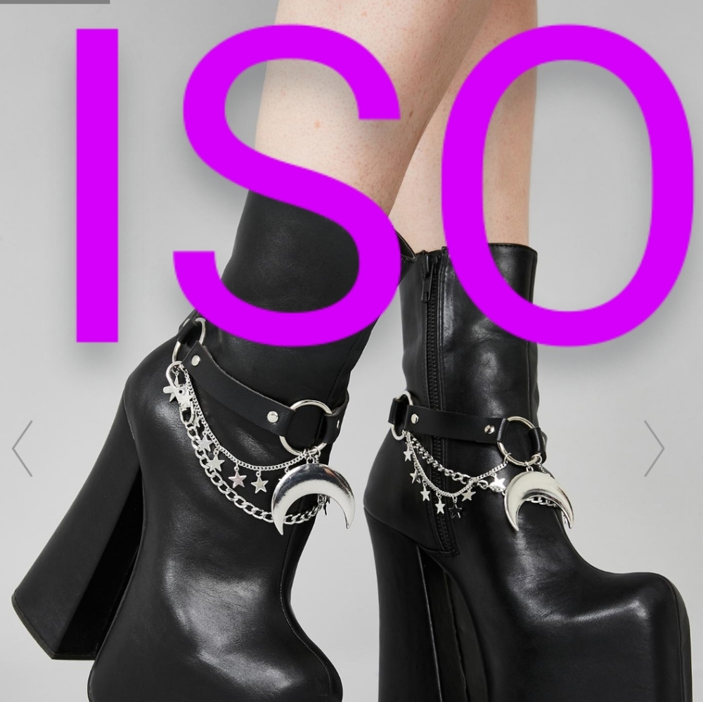 ISO MOON CHILD CHAIN BOOT HARNESS SET